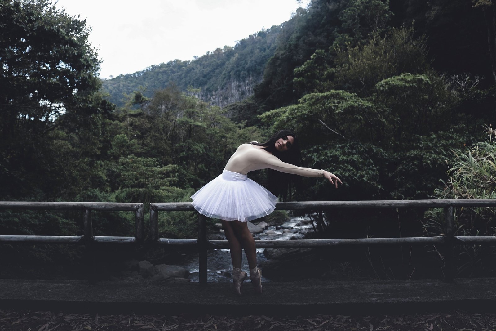 ballet dancer in a leotard